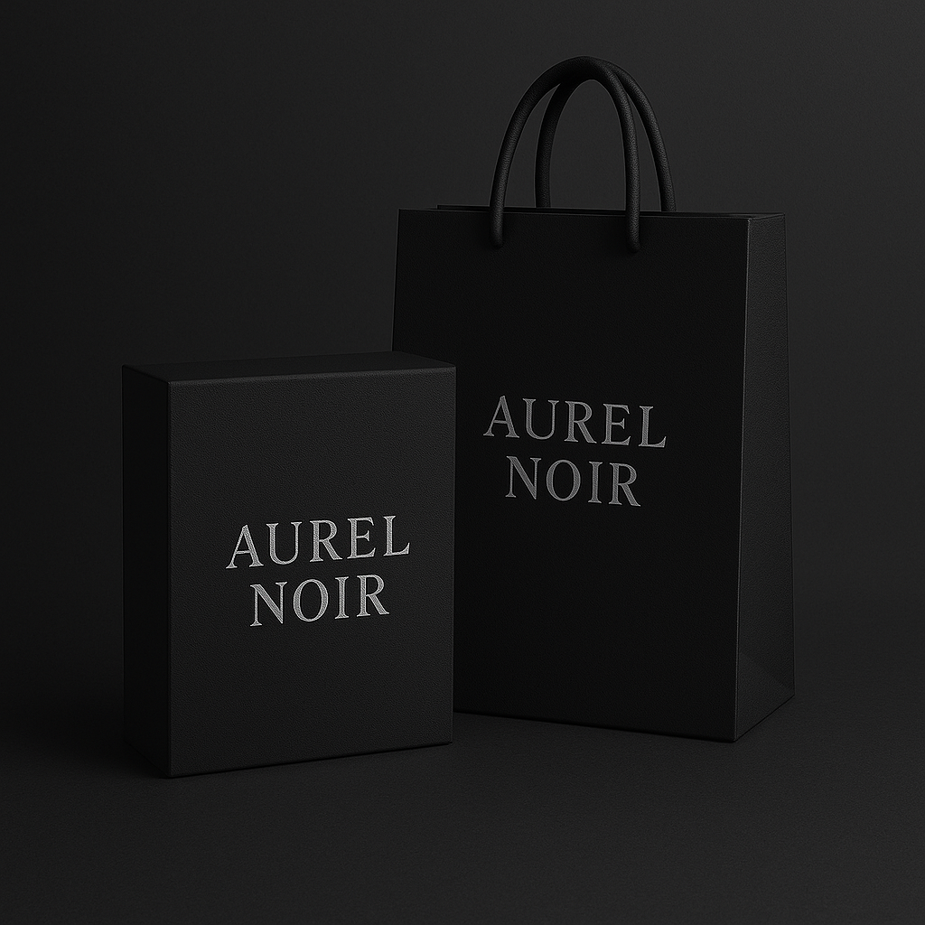 AUREL NOIR — Black Signature Packaging